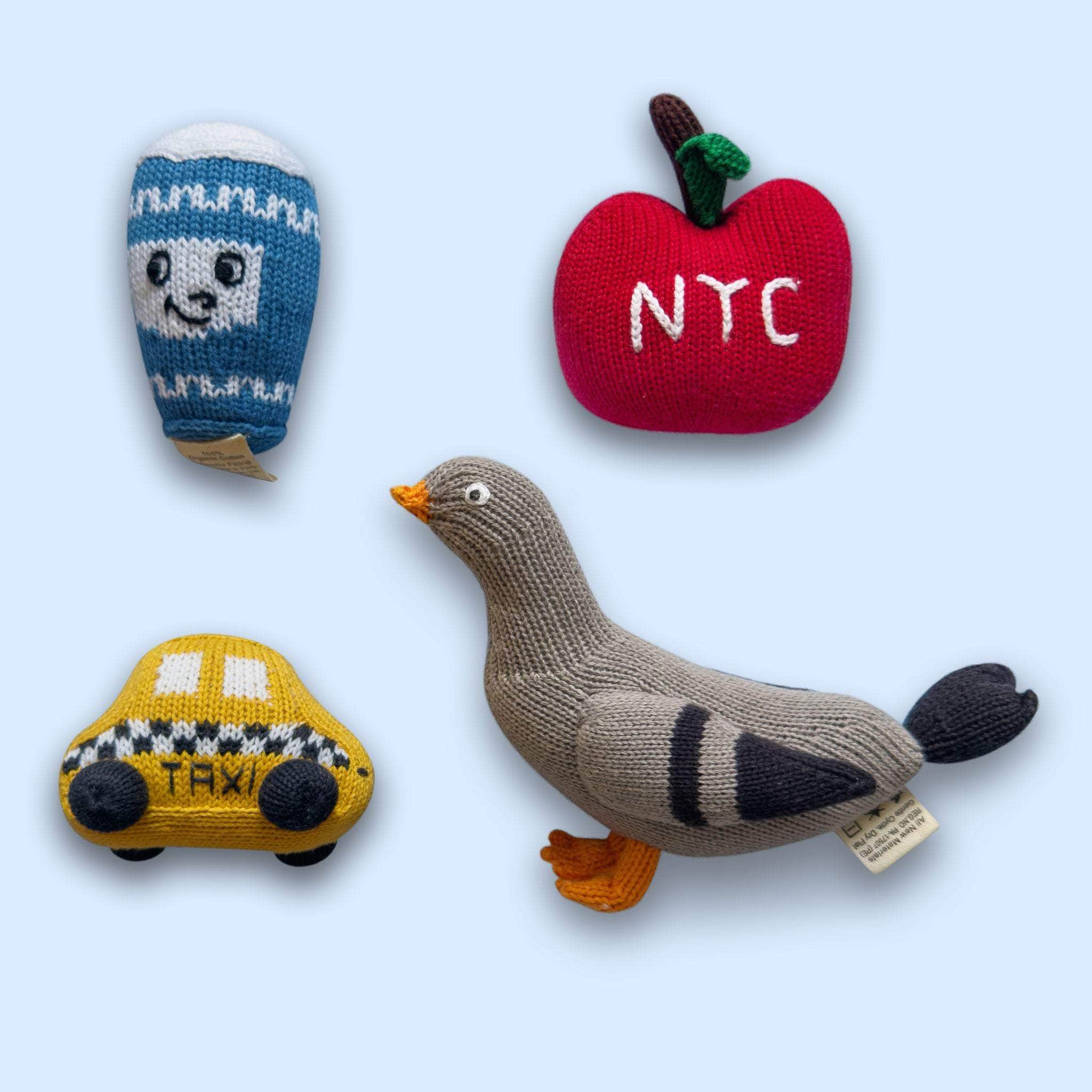 Estella NYC Gifts Big Apple Tour Rattle Gift Set