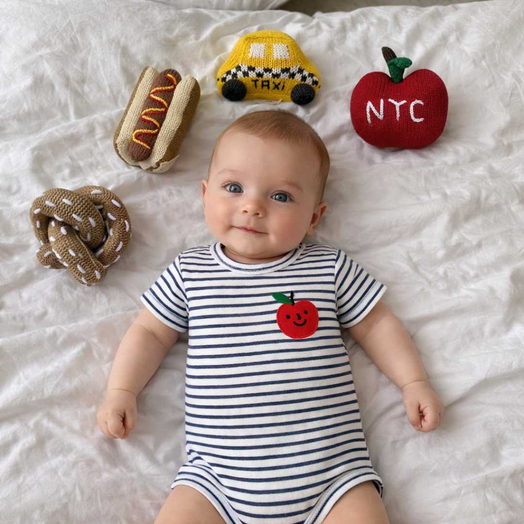 Estella NYC Gifts New York City Rattle Set