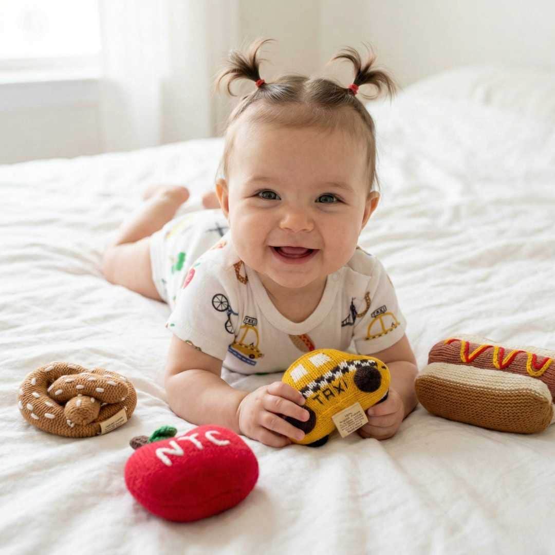 Estella NYC Gifts New York City Rattle Set