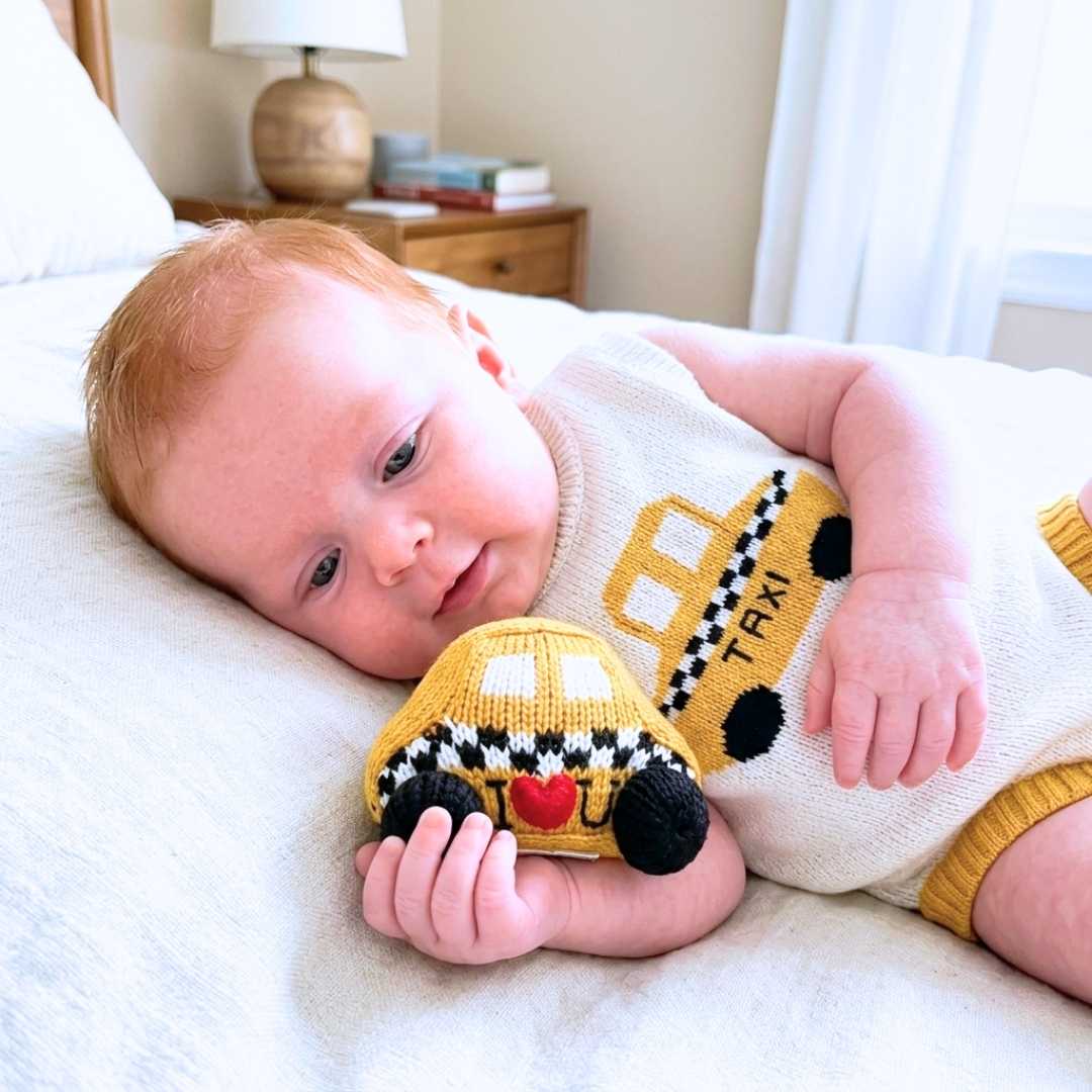 Estella NYC Rattles 'I Love Taxi' Rattle