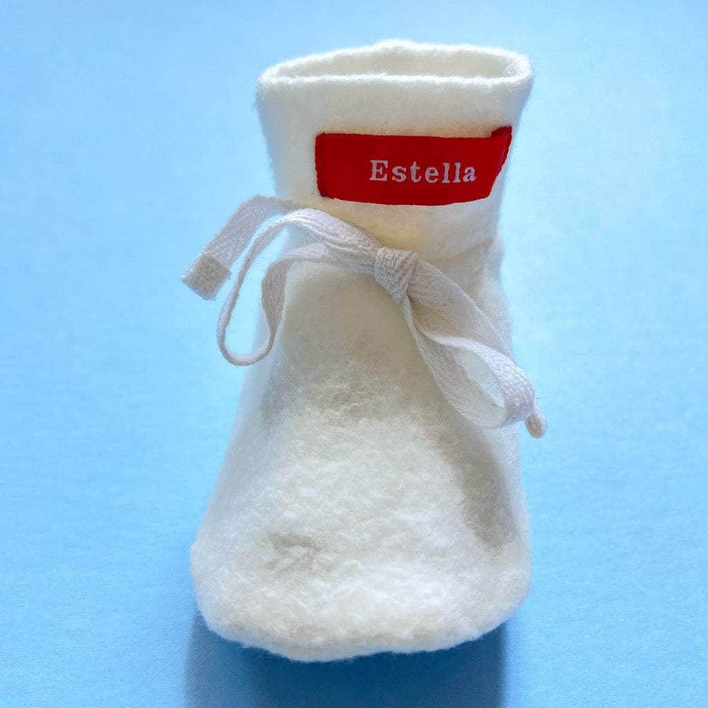 Estella Baby Booties Sherpa Booties