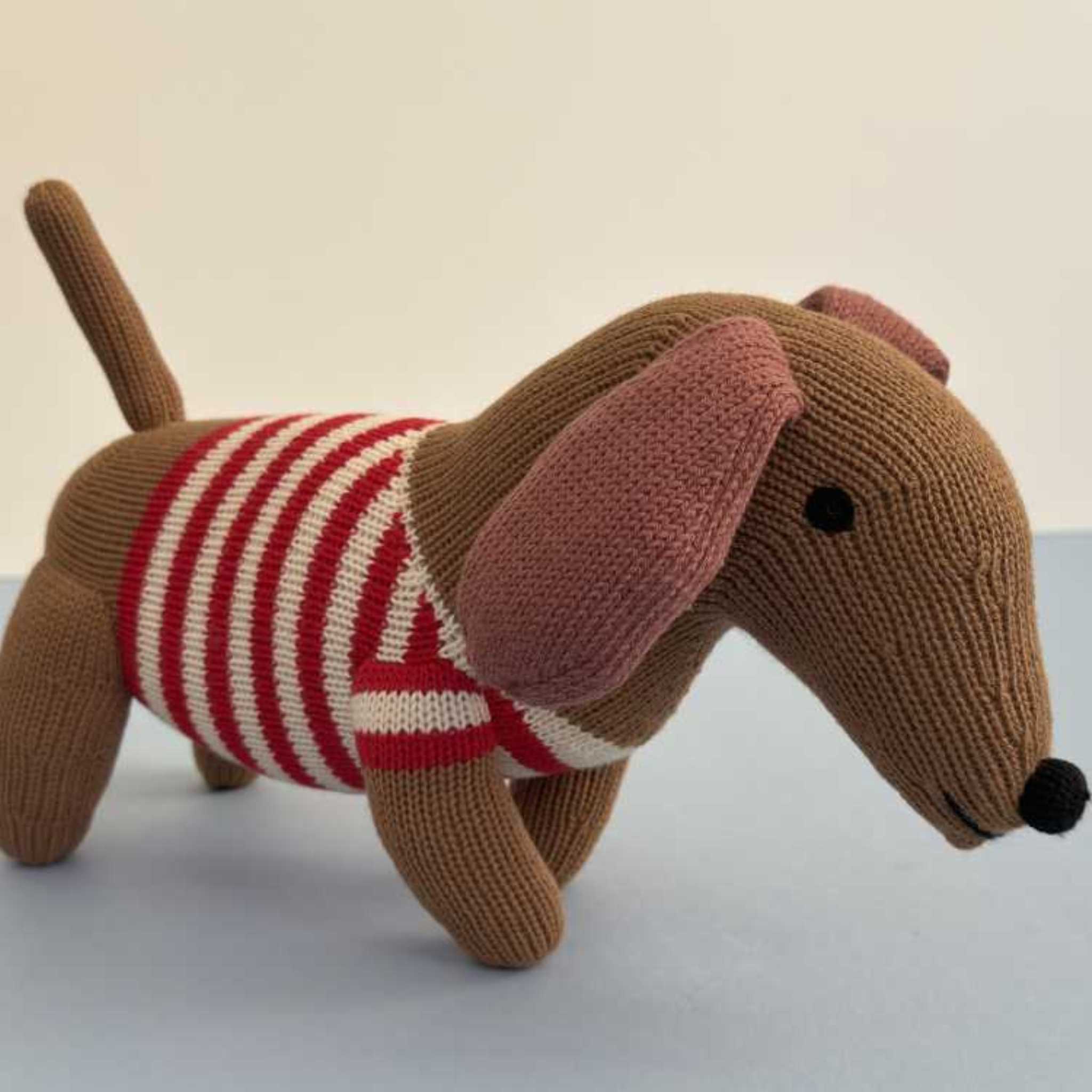 Estella Stuffed Animals Red Sparky The Dog Plush Toy