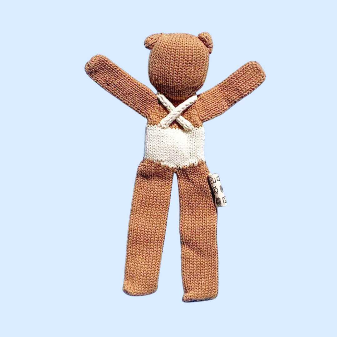 Estella Stuffed Animals One Size / Taxi Taxi Bear Toy | 7.5"