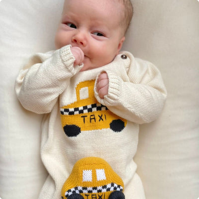 NYC taxi baby romper