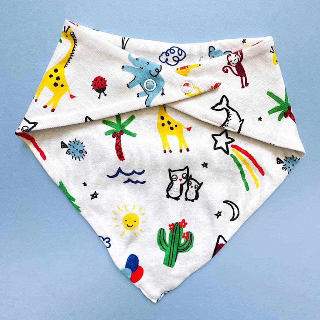 Estella Bibs Animal Print Bib