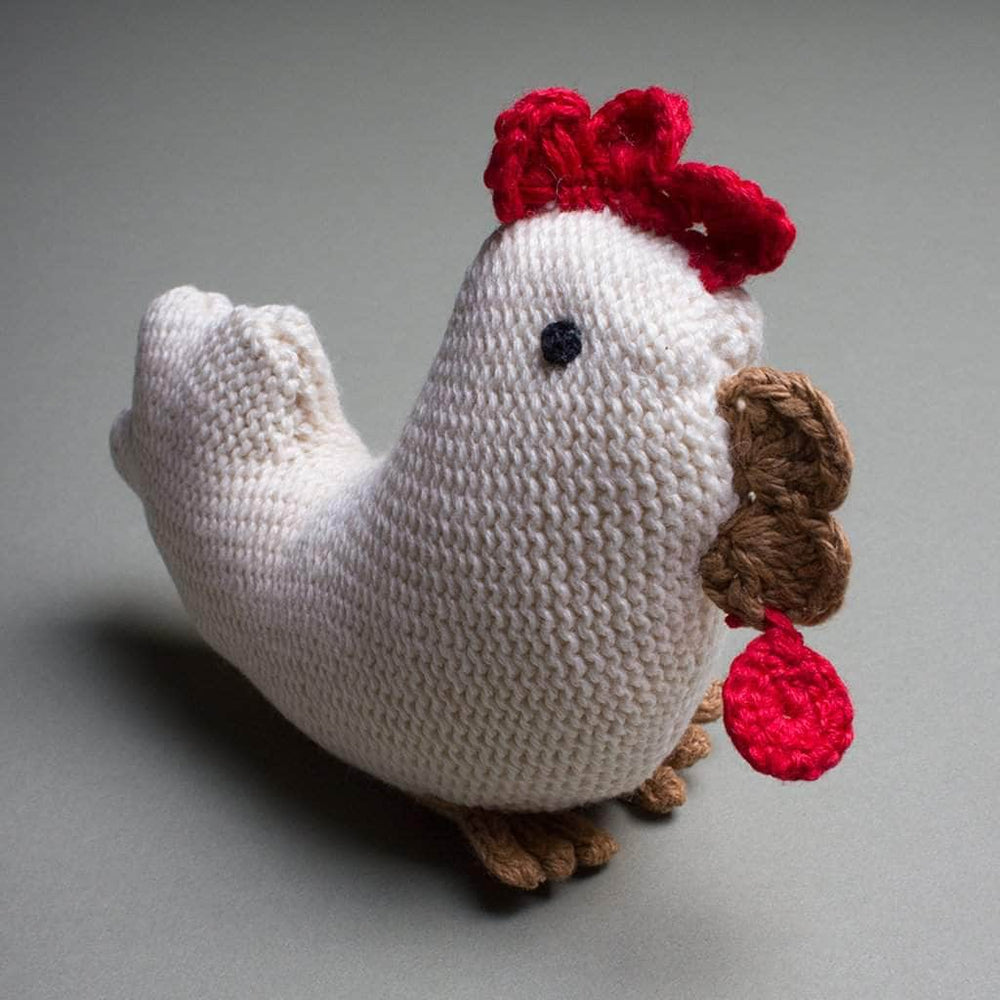 Organic Baby Toys - Newborn Rattles | Chicken - {{variant_option_1}}