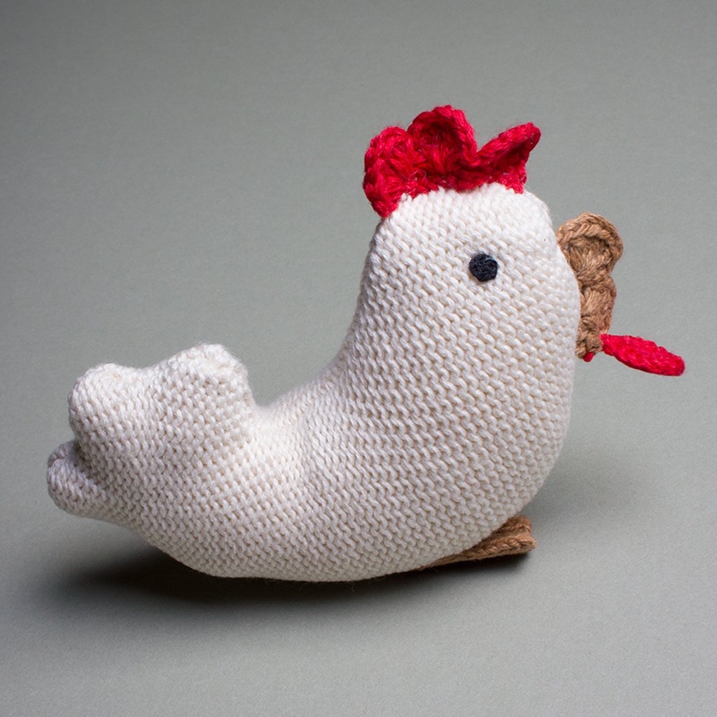 Estella Animal Rattles Chicken Rattle