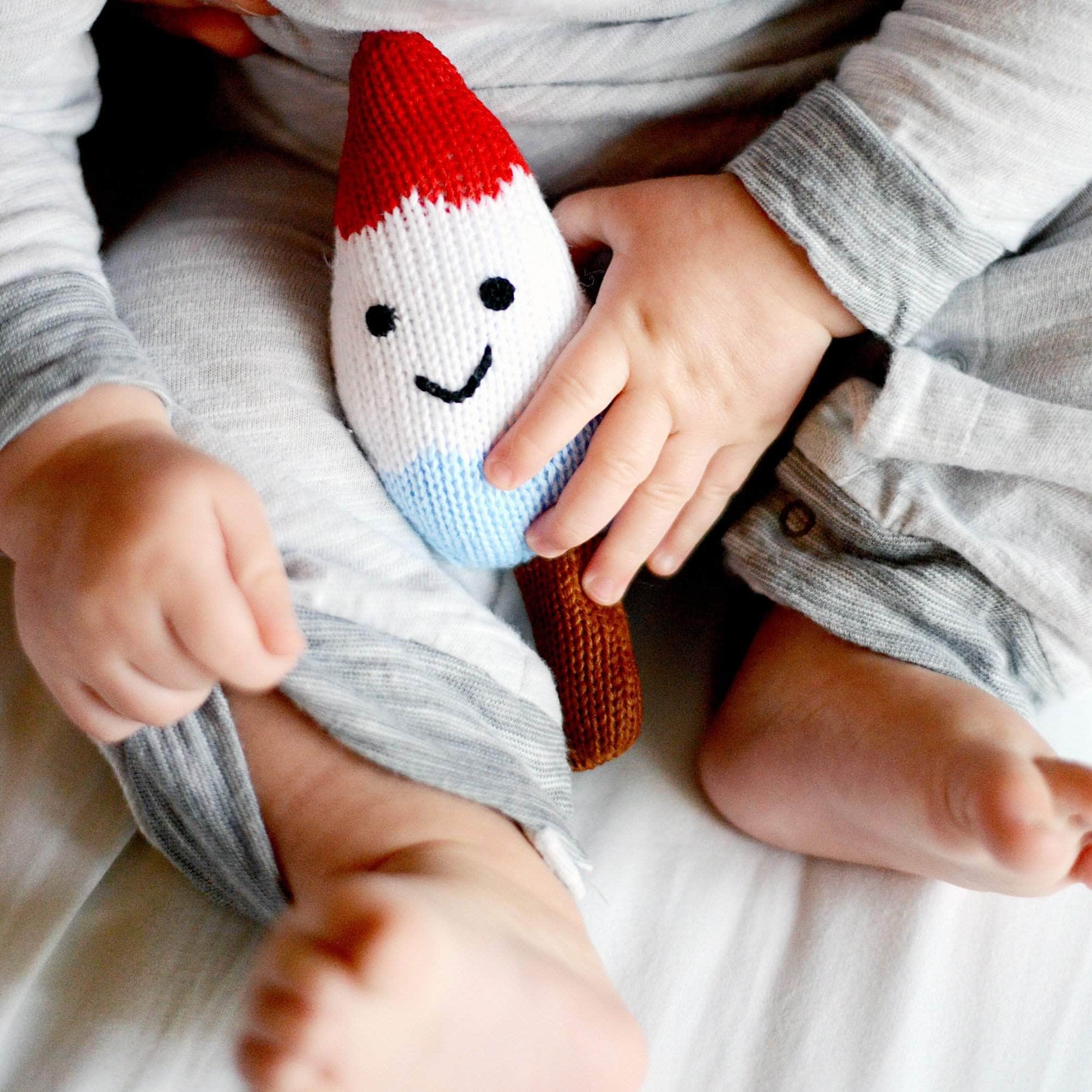 Estella Food Rattles Popsicle Rattle