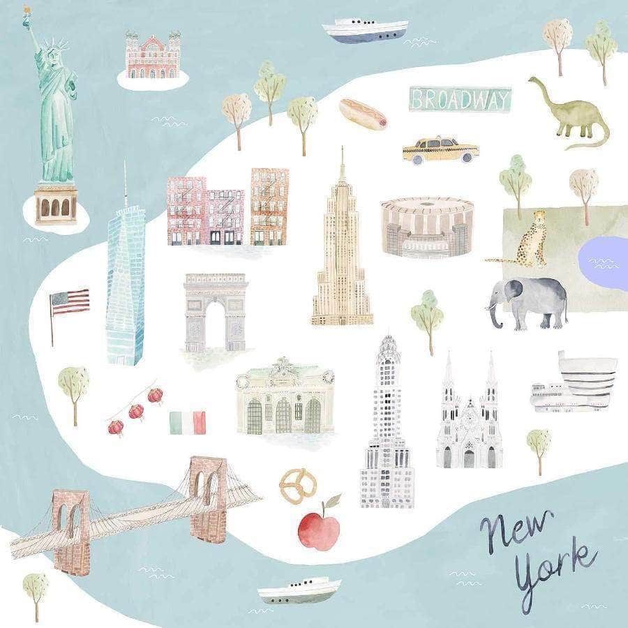 NYC ABCs Baby Board Book