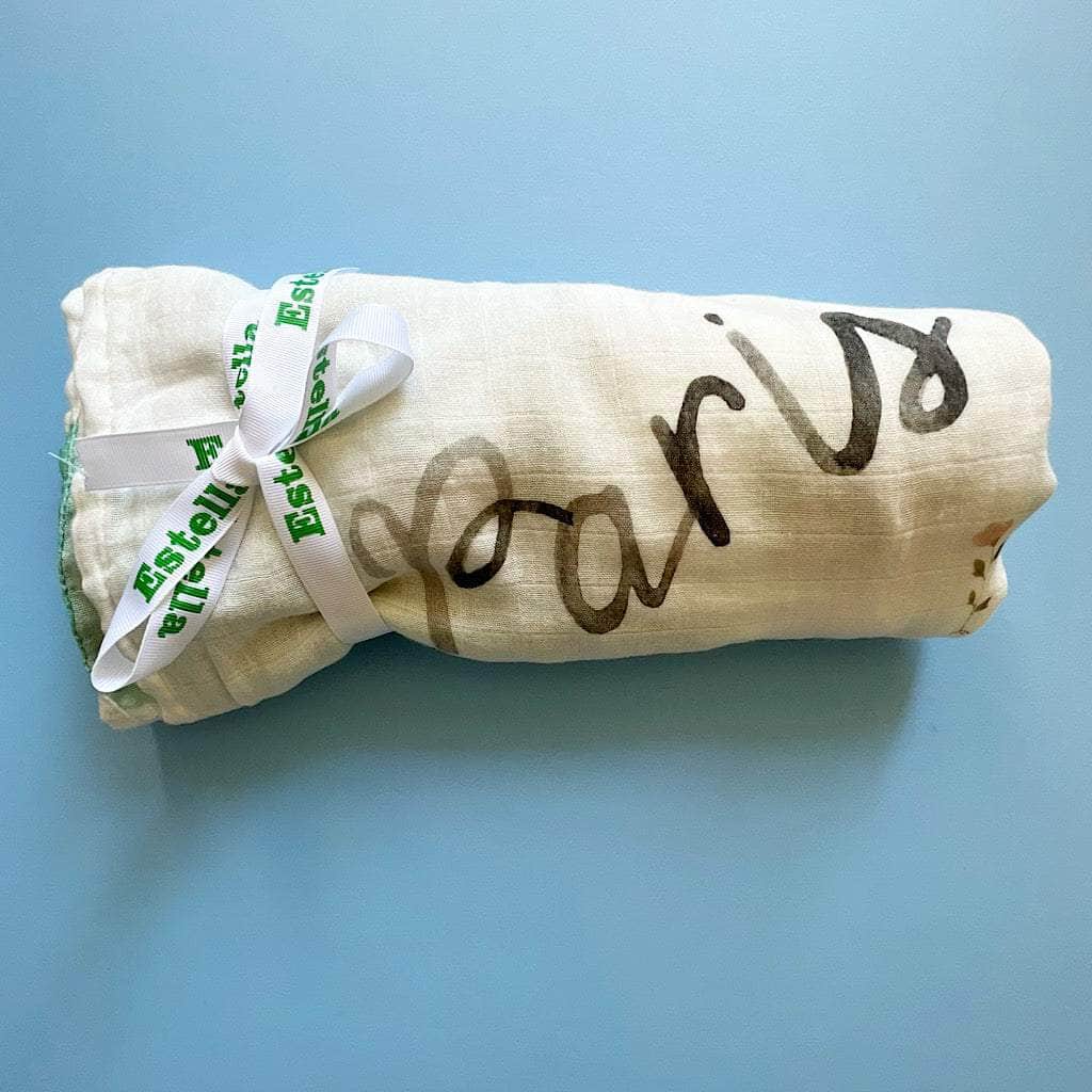Estella Swaddling Blankets Paris Print Swaddle