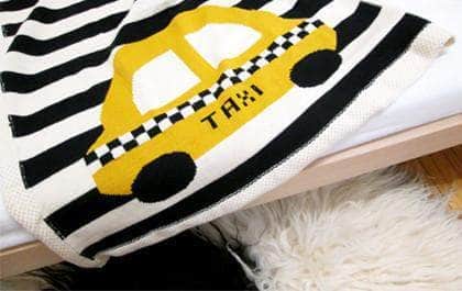 Estella Knitted Blankets Large Taxi Blanket