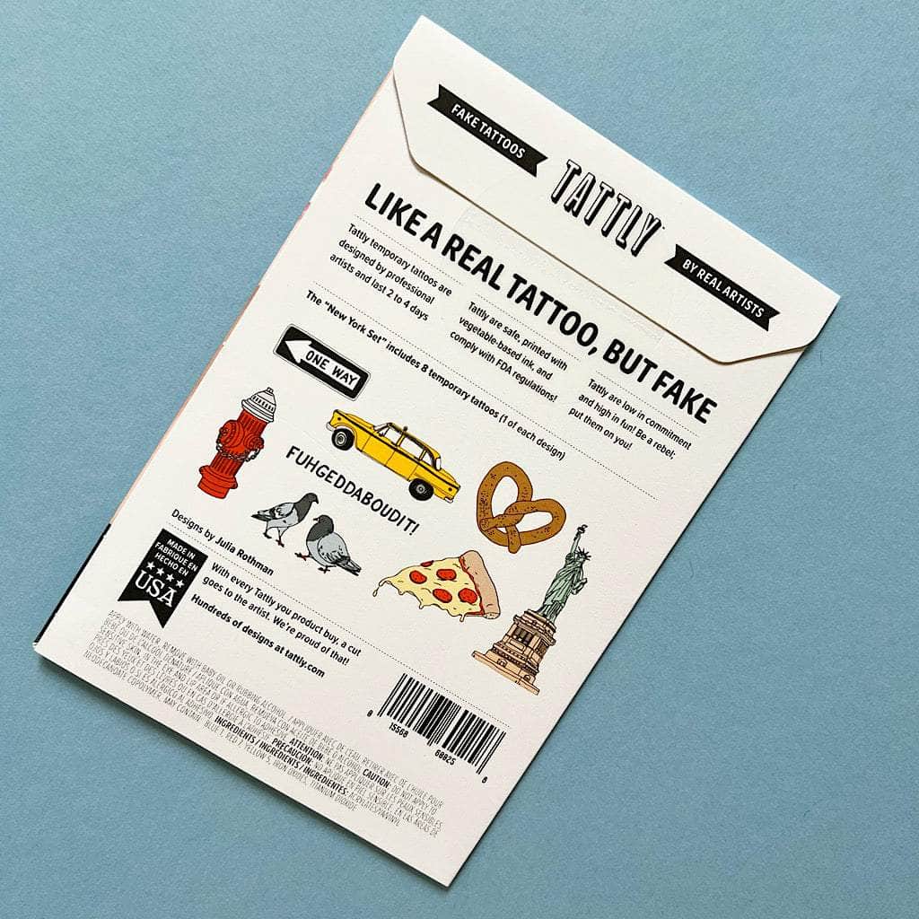 Estella Kids Tattoos New York Temporary Tattoo Set