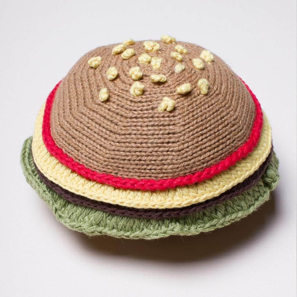 Estella Food Rattles Hamburger Rattle