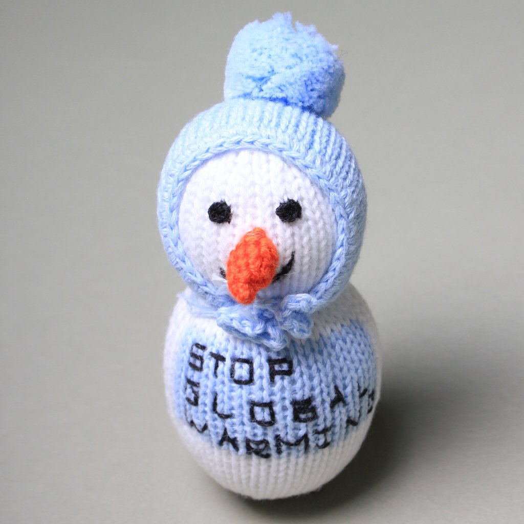 Estella Holiday Rattles Snowman Rattle
