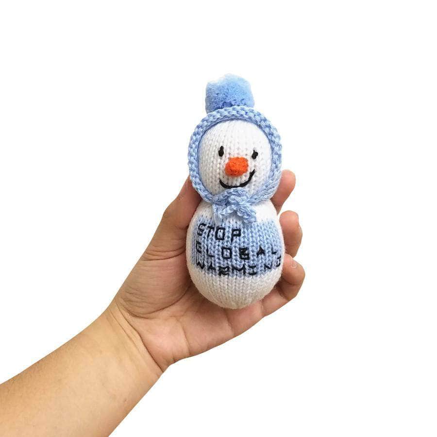 Estella Holiday Rattles Snowman Rattle