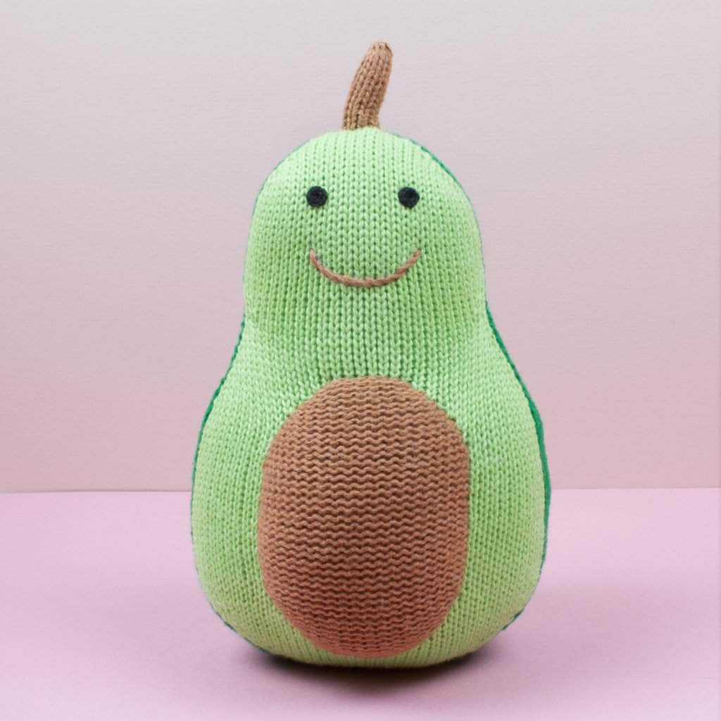 Unique Avocado Stuffed Animal Organic Plush Doll Estella