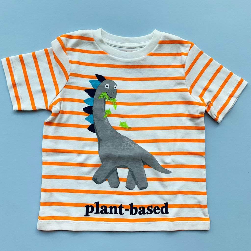 Organic Short Sleeve T-shirts for Toddlers, 'Plant Based' - {{variant_option_1}}