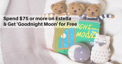 Special Offer - Spend $75 or more on Estella Organic Baby Gifts & Get 'Goodnight Moon' for Free