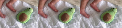 Discover a selection of hand-knit, delightful avocado designs