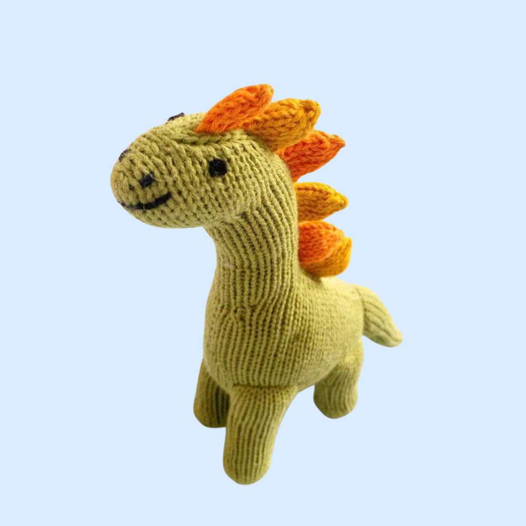 Estella Animal Rattles Brachiosaurus Dino Rattle