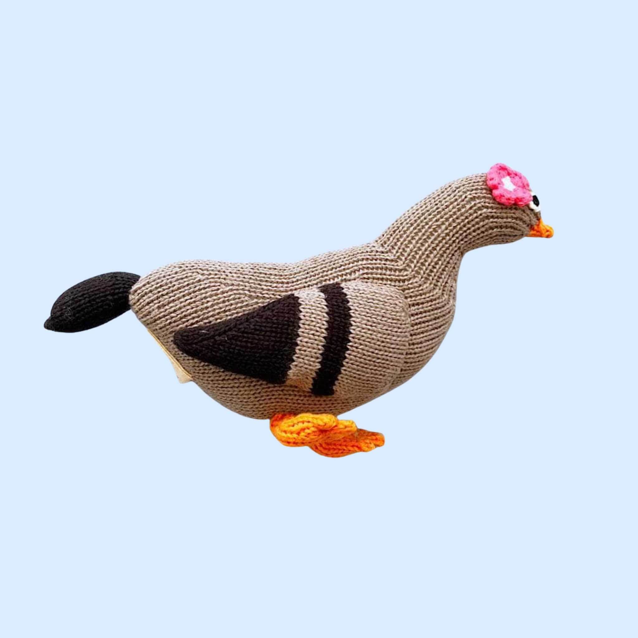 Estella Animal Rattles Pedro the Pigeon Rattle