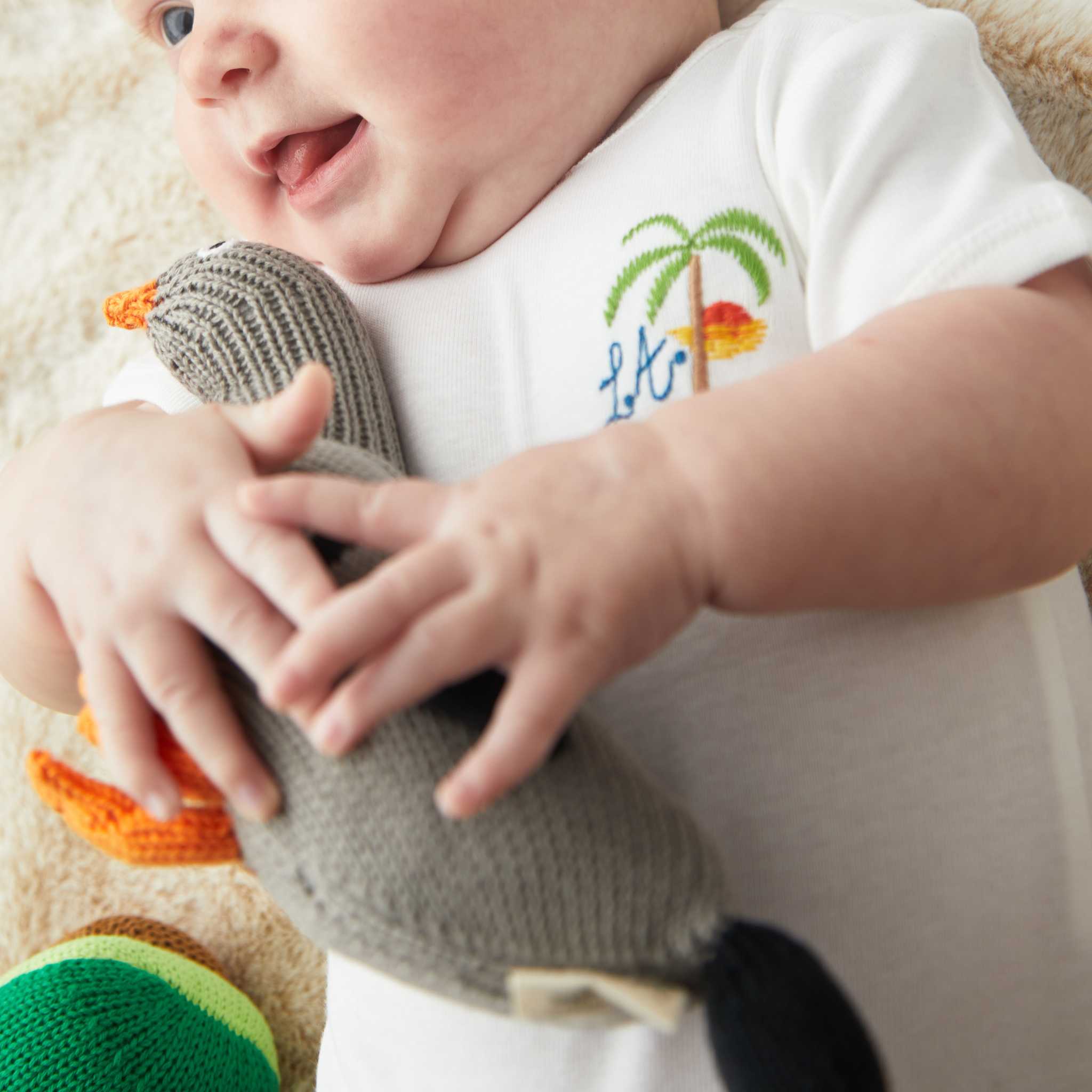 Estella Animal Rattles Pedro the Pigeon Rattle