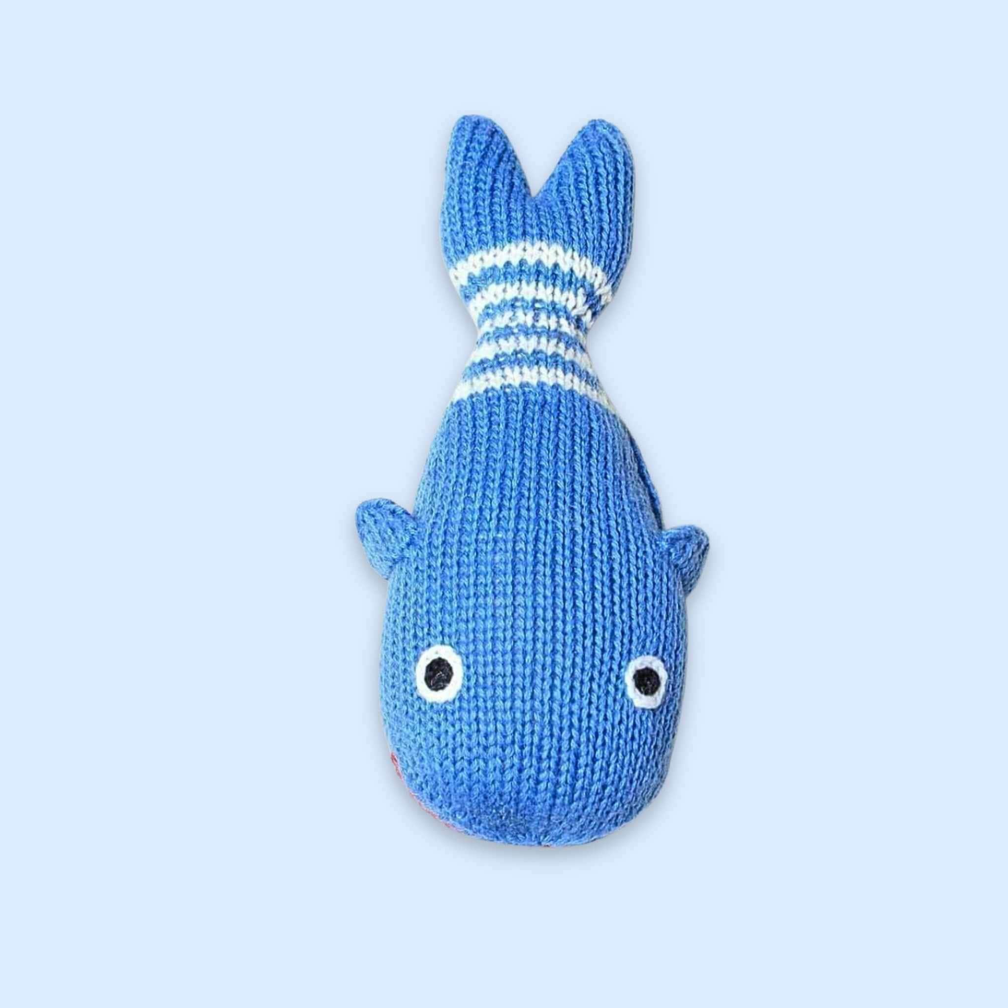 Estella Animal Rattles Whale Rattle