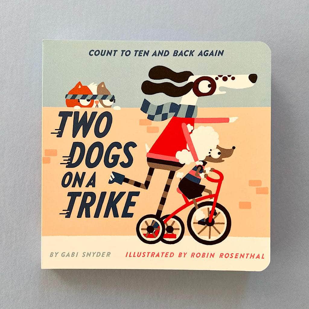 Baby Board Book-Two Dogs on a Trike - {{variant_option_1}}