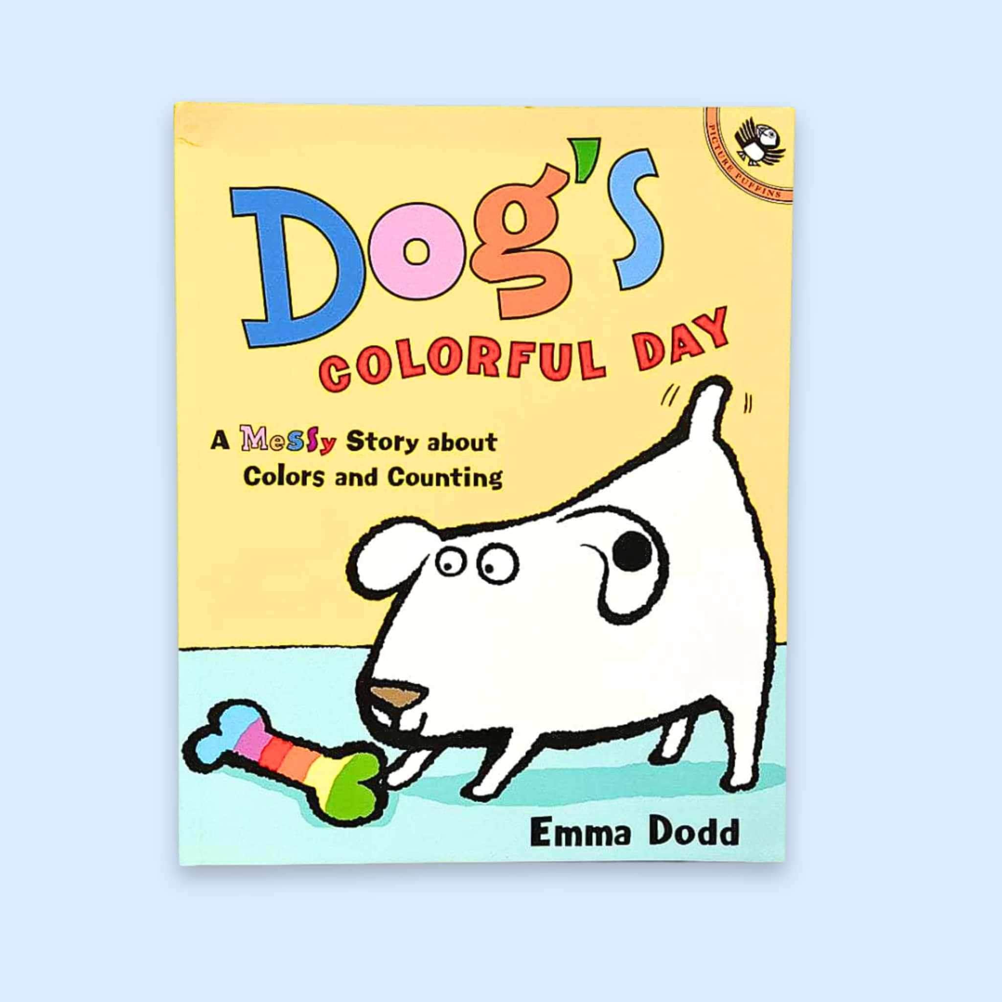 Estella Baby Books Dog’s Colorful Day Baby Book