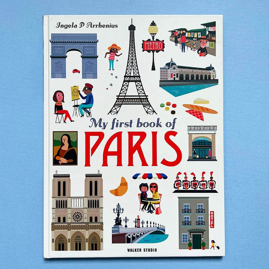 "My first book of Paris"-Baby and Children's Book - {{variant_option_1}}