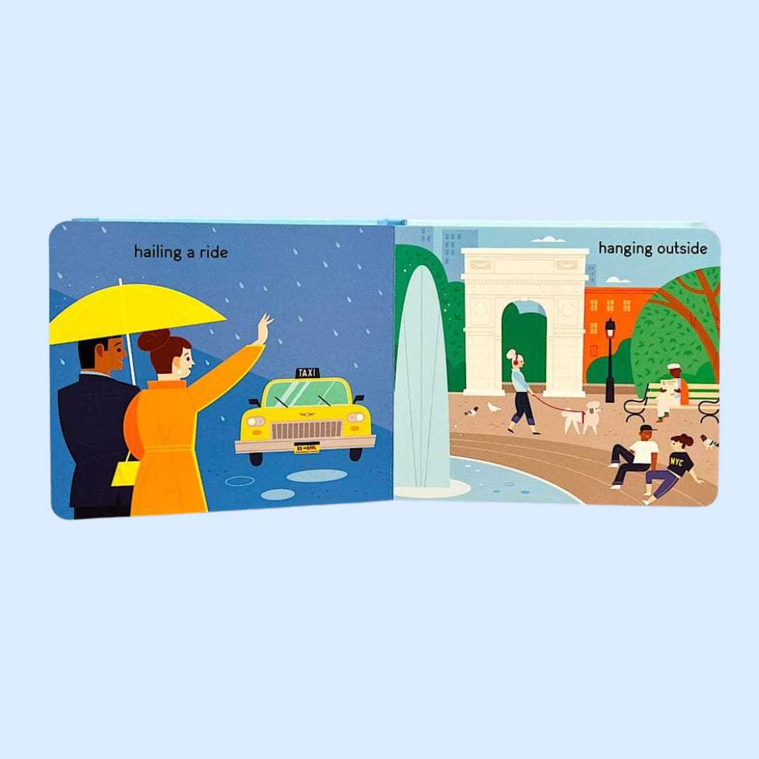 Estella Baby Books New York Is, Baby Board Book