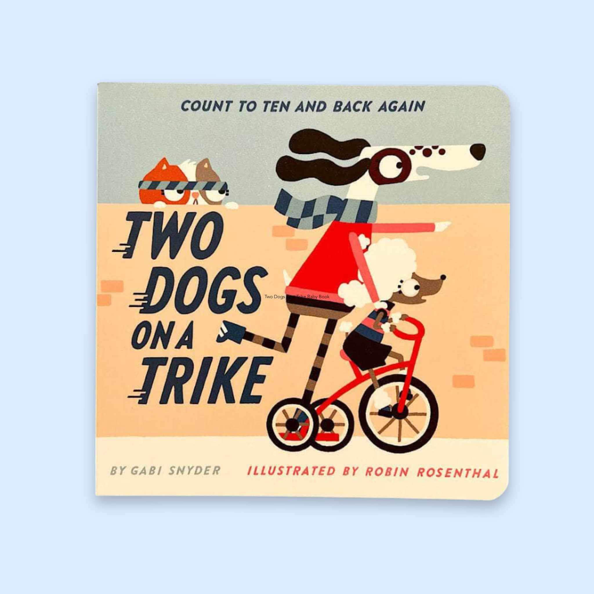 Estella Baby Books Two Dogs on a Trike Baby Book