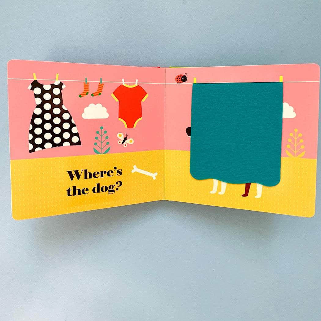 Estella Baby Books Where's The Dog Baby Book