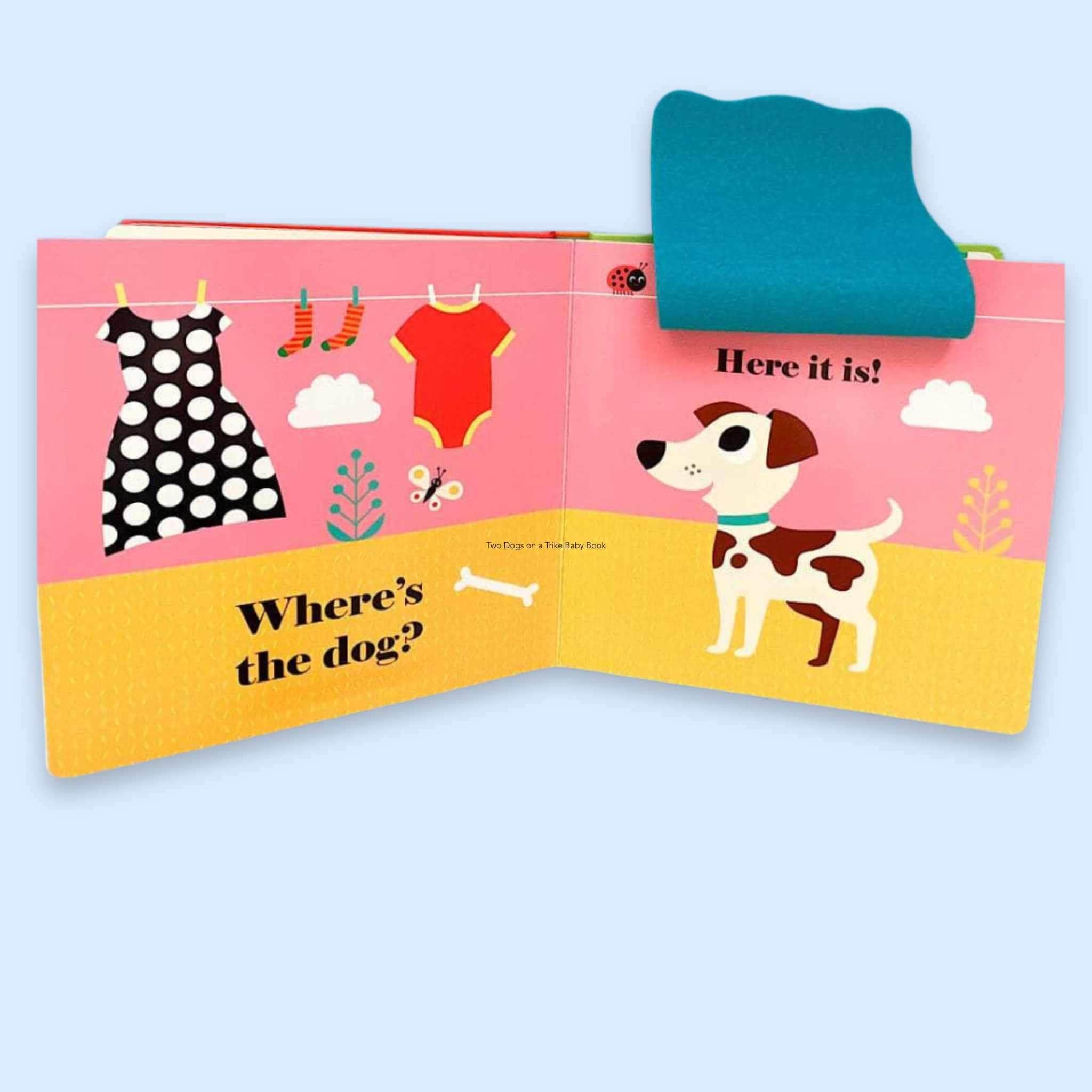 Estella Baby Books Where's The Dog Baby Book