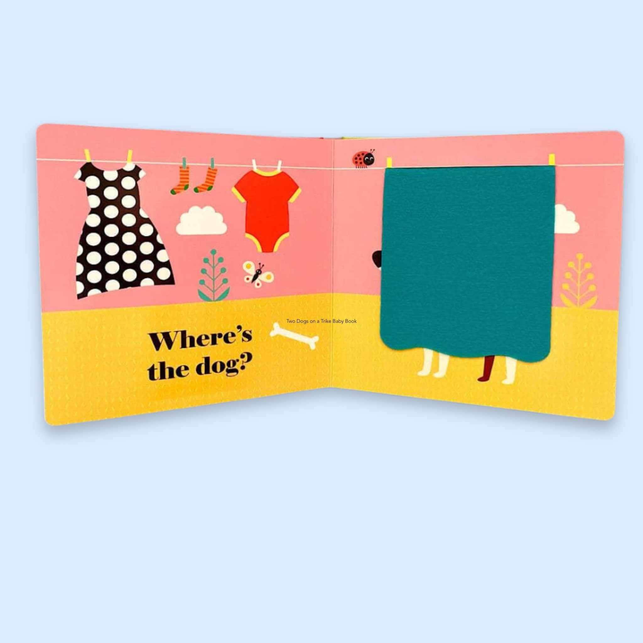 Estella Baby Books Where's The Dog Baby Book