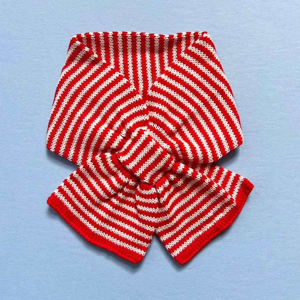 Estella Baby Clothes Red Knit Scarf