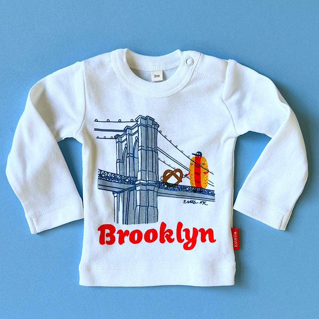 Estella Baby Clothes Brooklyn Bridge Tee