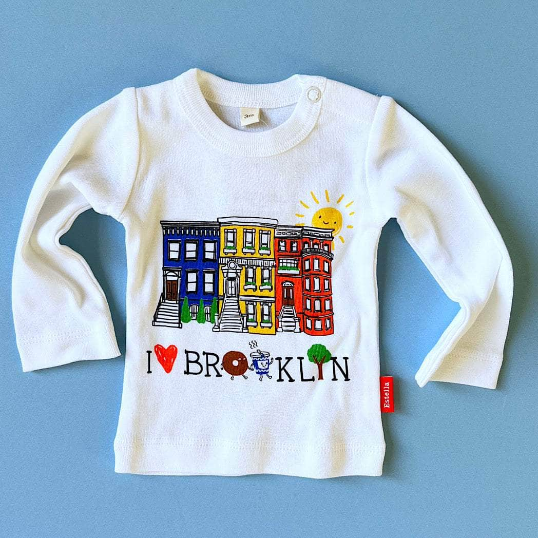 Estella Baby Clothes Brooklyn Brownstone Tee