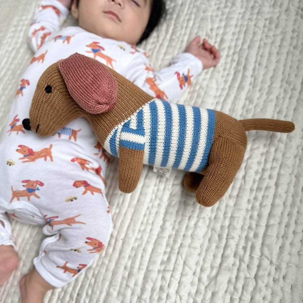 Estella Baby Clothes Doggie Delight: Sibling PJs, Toy, Book & Bib Bundle