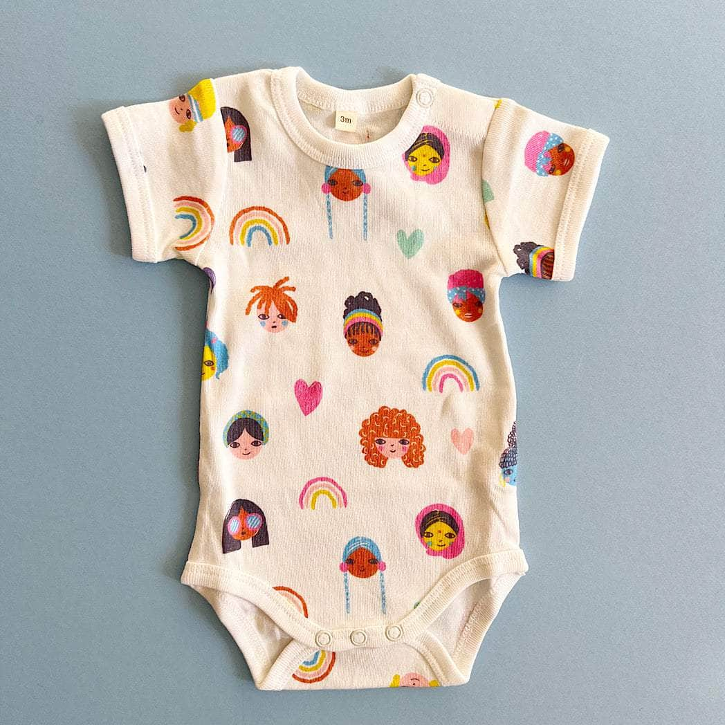 Estella Baby Clothes "Dream Big" Print Bodysuit