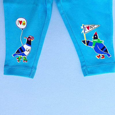 NY & LA Pigeon Organic Cotton Leggings – Baby & Toddler City Pants - {{variant_option_1}}