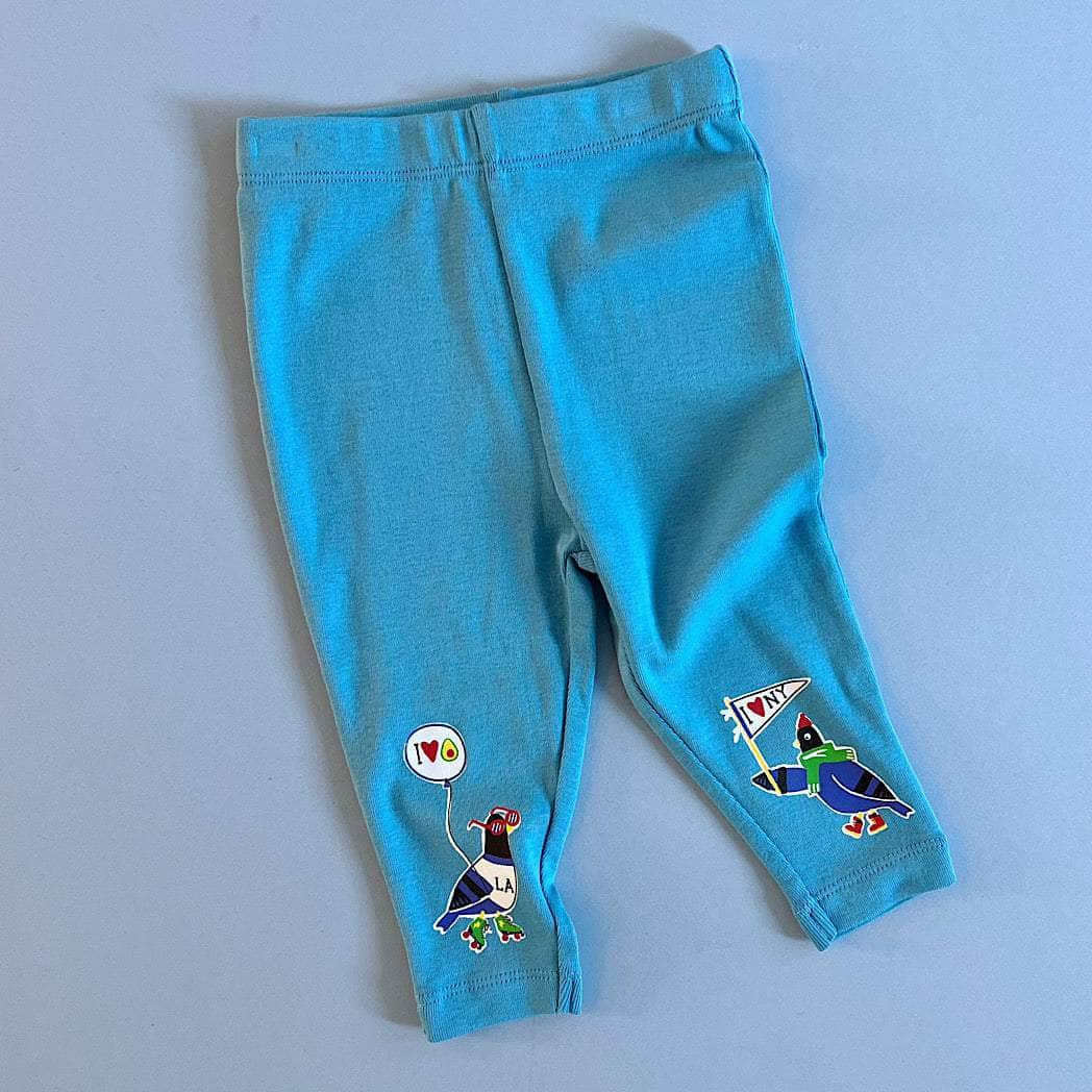 Estella Baby Clothes Pigeon Adventure Leggings