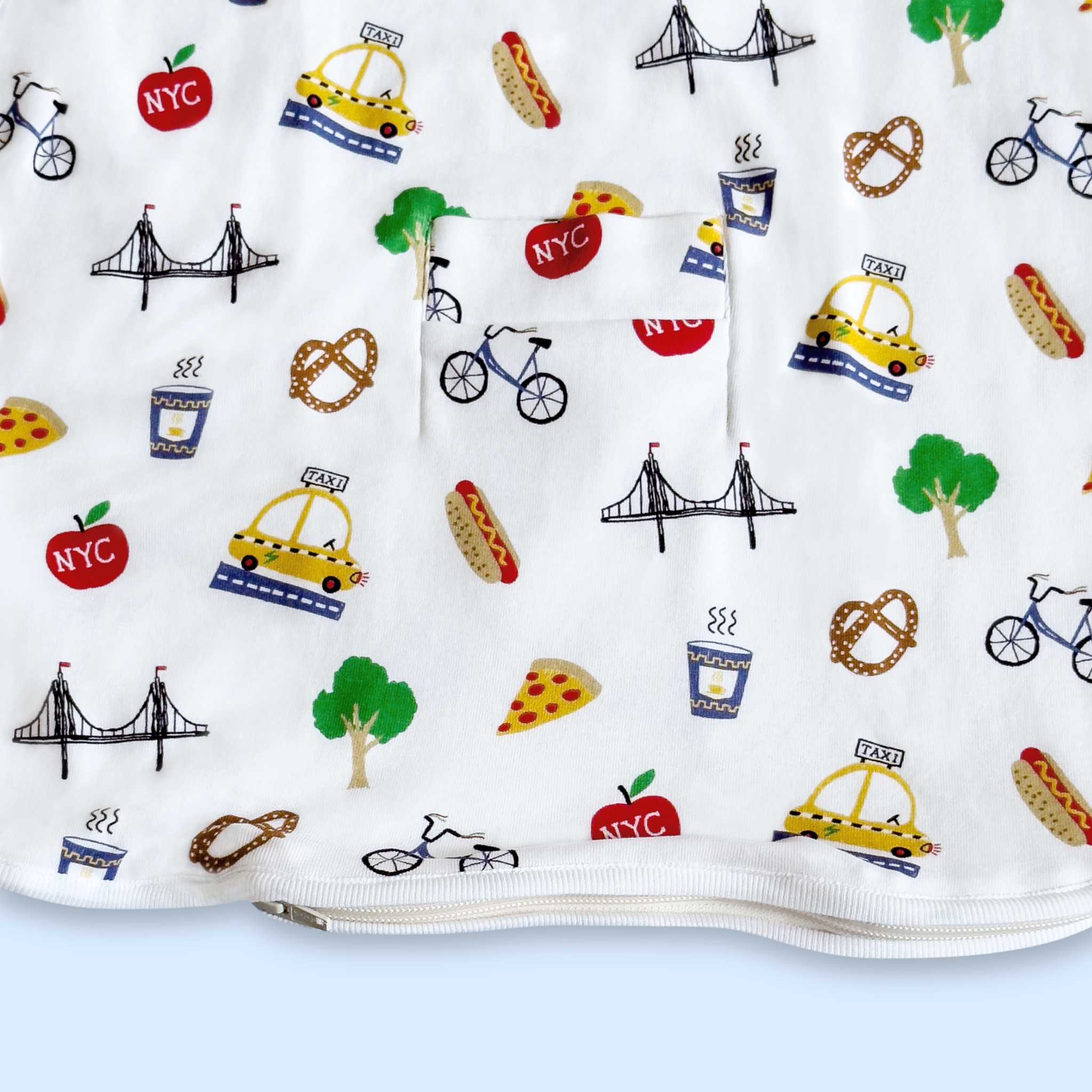 Estella Baby Clothes NYC Print Baby Sleep Sack