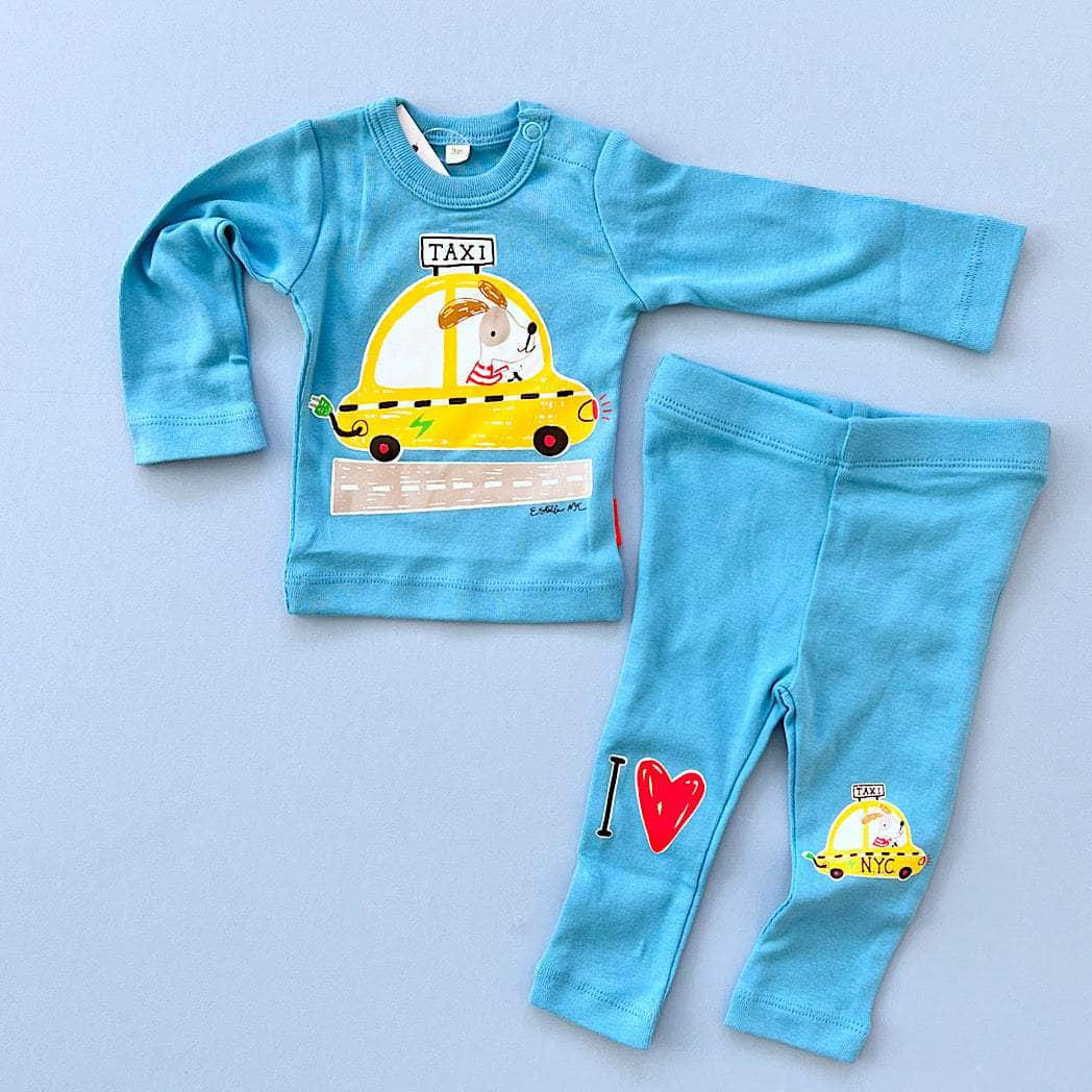 Estella Baby Clothes NYC Taxi Tee & Leggings Set