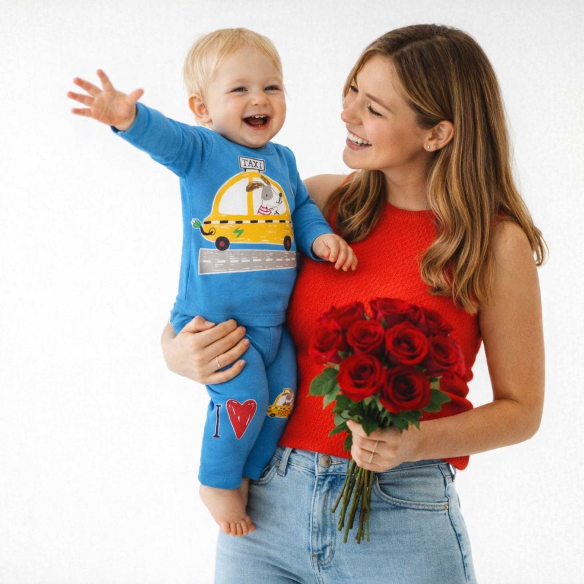 Estella Baby Clothes NYC Taxi Pajama Set for Baby & Toddler