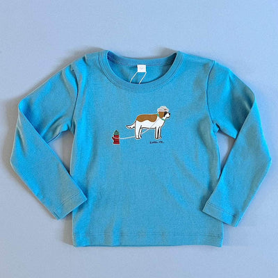 Playful Pup Organic Cotton Long Sleeve Tee – Baby & Toddler Dog Shirt - {{variant_option_1}}