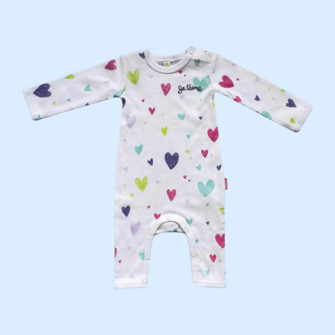 Estella Baby Clothes Sweethearts Print Sibling Pajamas Gift Set