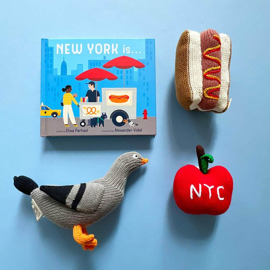 Big Apple Baby Bundle: NYC Rattles & Board Book Set - {{variant_option_1}}