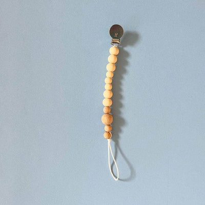 Pacifier Clips by Loulou Lollipop - Natural