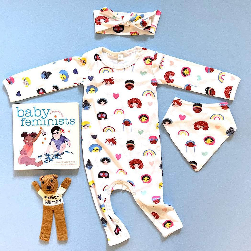 Dream Big Baby Gift Set - Organic Romper, Bib, Headband, Book & Toy - {{variant_option_1}}